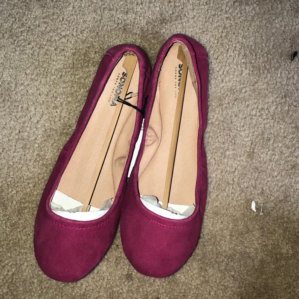 Sonoma pink flats